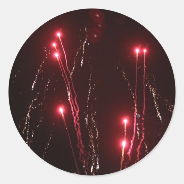 Pegatinas de fuegos artificiales (Anverso)