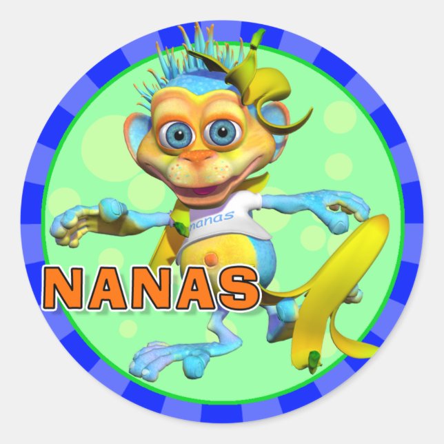 Pegatinas de Fun Nanas (Anverso)