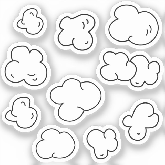 Pegatinas de Fun POPCORN (Anverso)