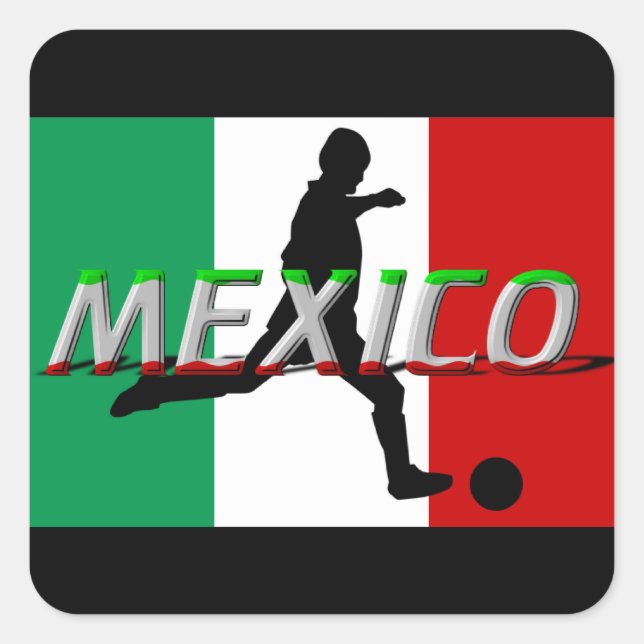 Pegatinas de fútbol de México (Anverso)