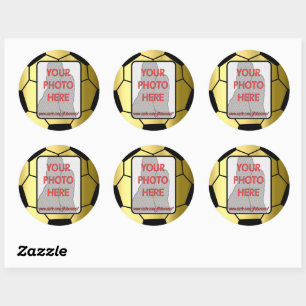 pegatinas de fútbol de personalizable