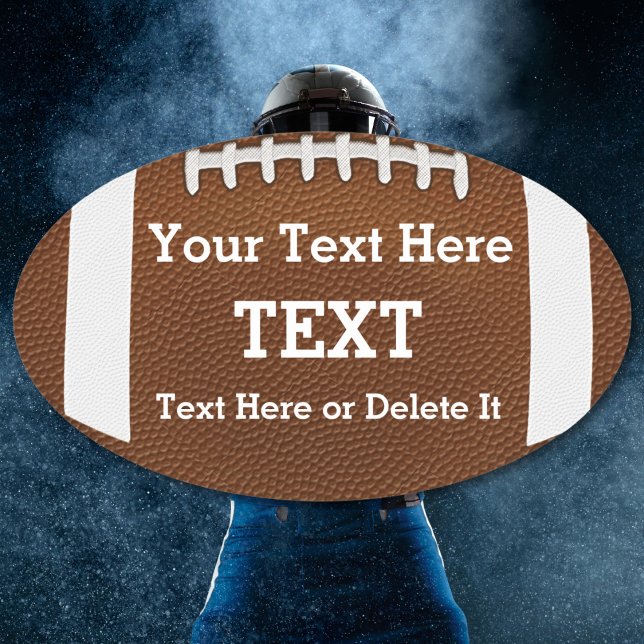 Pegatinas de fútbol Personalizado personalizados S (Personalized football stickers. Football favor bags, football decorations, cheap football favors.)