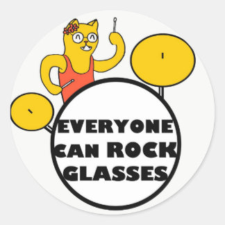 Pegatinas de gafas de Rockin