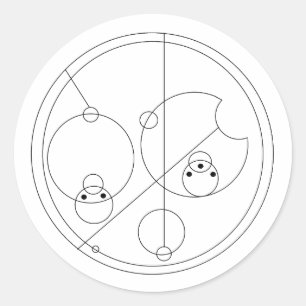 Pegatinas de Gallifreyan te amo