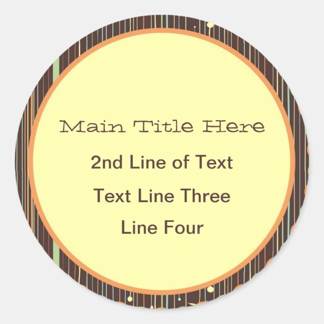 Pegatinas de Garden Reminisce (Anverso)