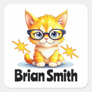 Pegatinas de gatitos adorables