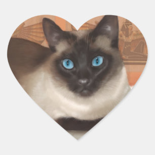 Pegatinas de gato de Siamés