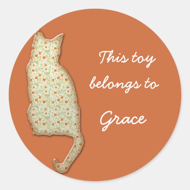 pegatinas de gatos (Anverso)