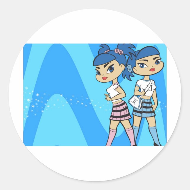 Pegatinas de Gemini (Anverso)