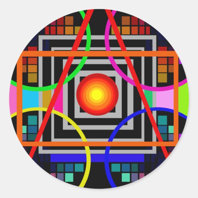 Pegatinas de Geometrics (Anverso)