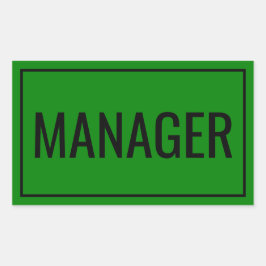 Pegatinas de Gestor Personalizado para Suministros