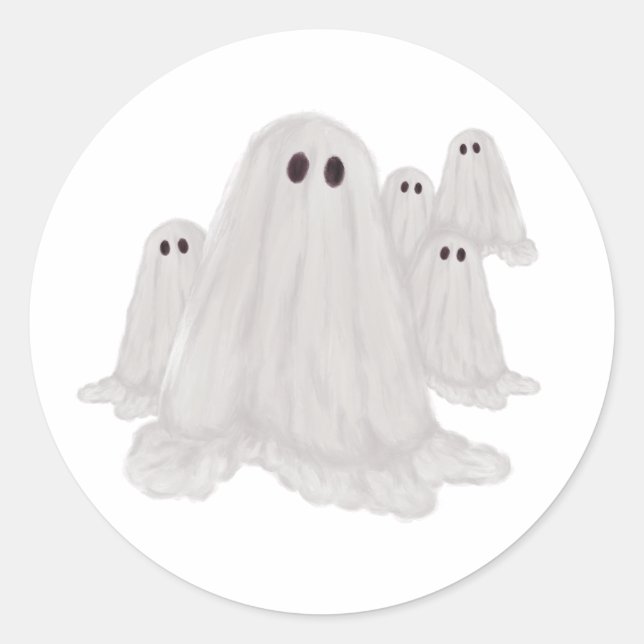 Pegatinas de Ghost Halloween (Anverso)