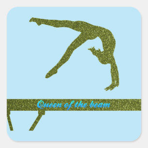 Pegatinas de Gimnasia de la Reina de las Vigas