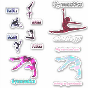 Pegatinas de gimnasia para Chicas