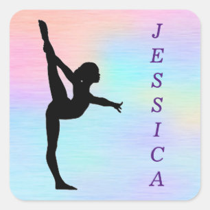 Pegatinas de Gimnasia para Niñas