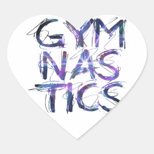 Pegatinas de gimnasia personalizado