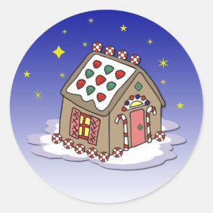Pegatinas de Gingerbread House