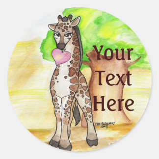 Pegatinas de Giraffe