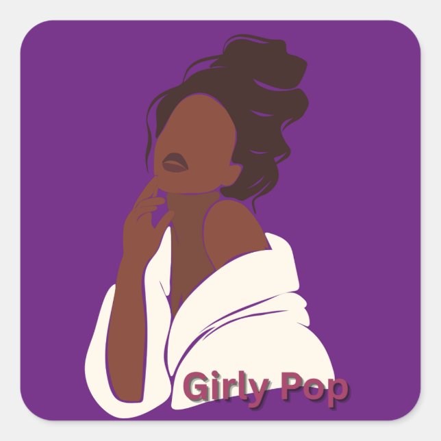 Pegatinas de Girly Pop (Anverso)