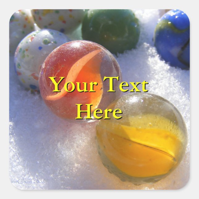 Pegatinas de Glass Marbles (Anverso)