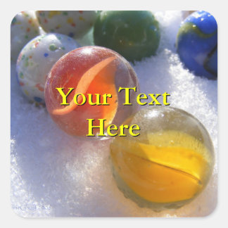 Pegatinas de Glass Marbles