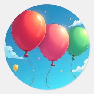 Pegatinas de globos