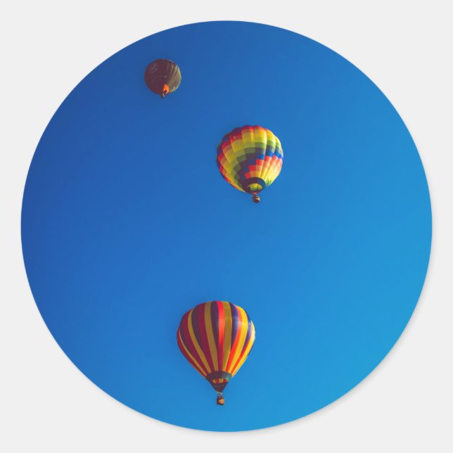 Pegatinas de globos de aire caliente (Anverso)