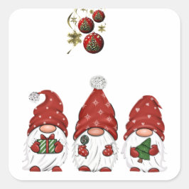 Pegatinas de "Gnome for the Holidays"