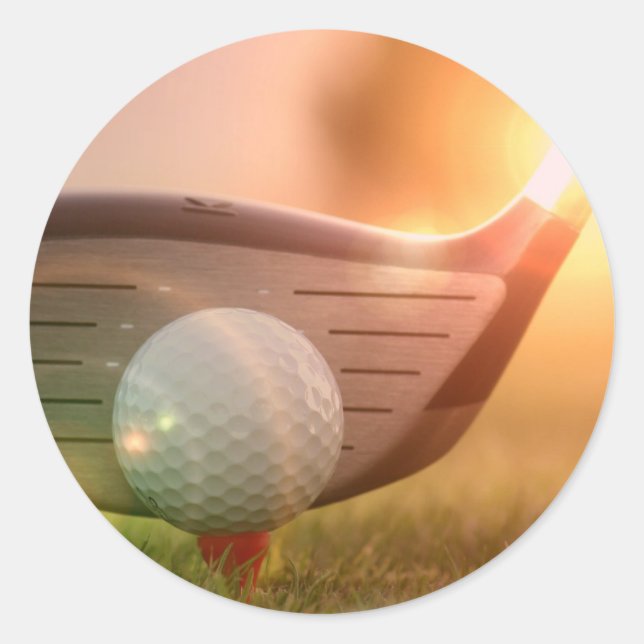Pegatinas de Golf Putter (Anverso)