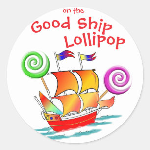 Pegatinas de Good Ship Lollipop