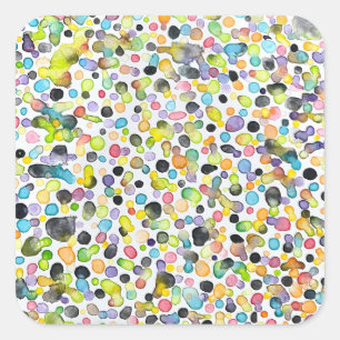 Pegatinas de gotas atómicas