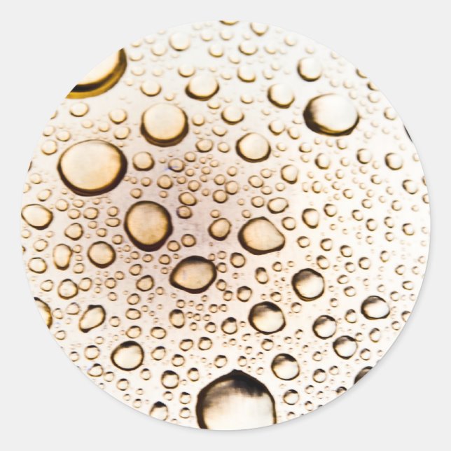 Pegatinas de gotas doradas (Anverso)
