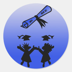 Pegatinas de graduación