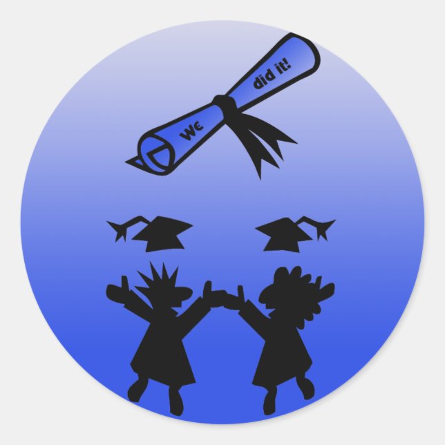 Pegatinas de graduación (Anverso)