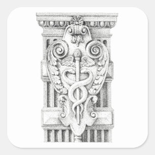PEGATINAS de gran tamaño de CADUCEUS