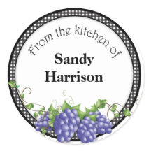 Pegatinas de Grape Jelly Jar