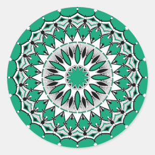 Pegatinas de Green Mandal (Diseño 1)