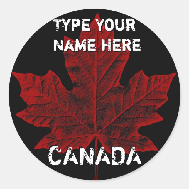 Pegatinas de Guay Canadá Pegatina de Canadá person (Anverso)
