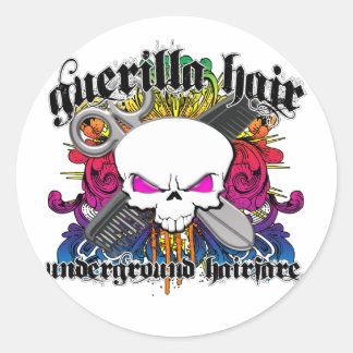 Pegatinas de Guerilla Hair