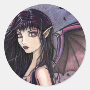 Pegatinas de Hada Vampiro Niña Murciélago