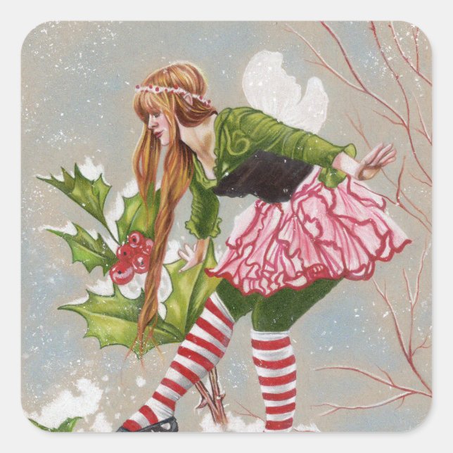 pegatinas de hadas de holly berry (Anverso)