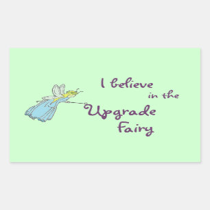 Pegatinas de hadas de la travesía de la mejora