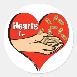 Pegatinas de Haiti Relief Valentine