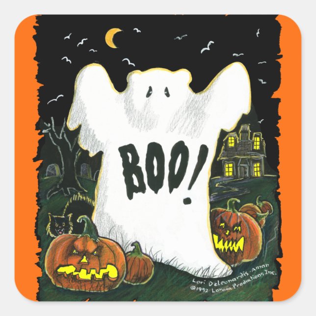 Pegatinas de Halloween (Anverso)