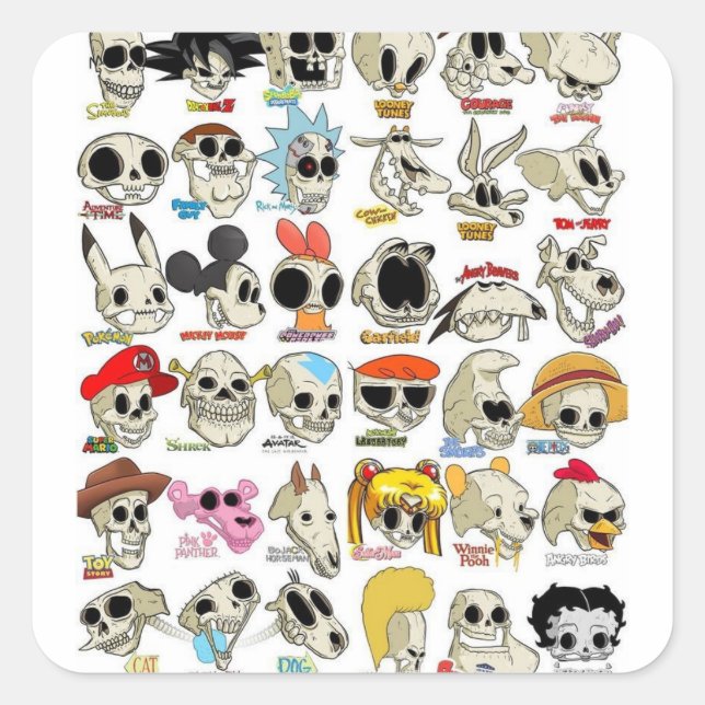 pegatinas de halloween (Anverso)