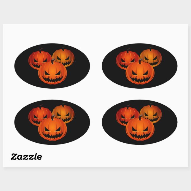 Pegatinas de Halloween (Hoja)
