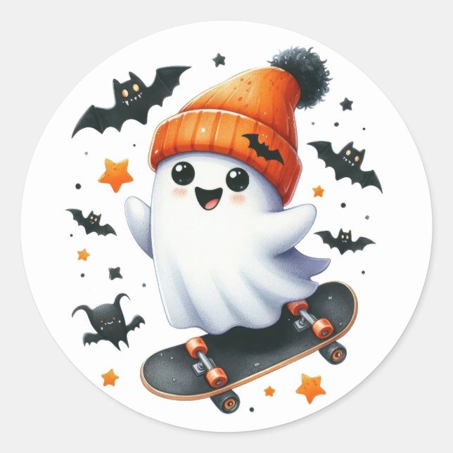 Pegatinas de Halloween (Anverso)