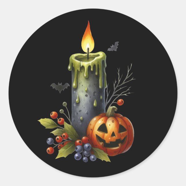 Pegatinas de Halloween (Anverso)