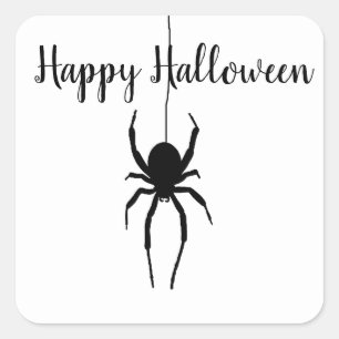 Pegatinas de Halloween Black Spider