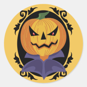 Pegatinas de Halloween de época